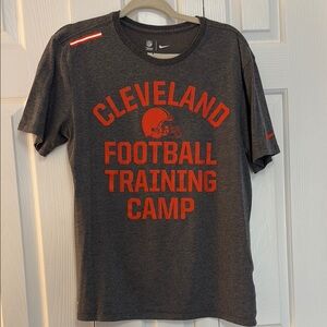 Nike Cleveland Football Training Camp T-Shirt - Gray